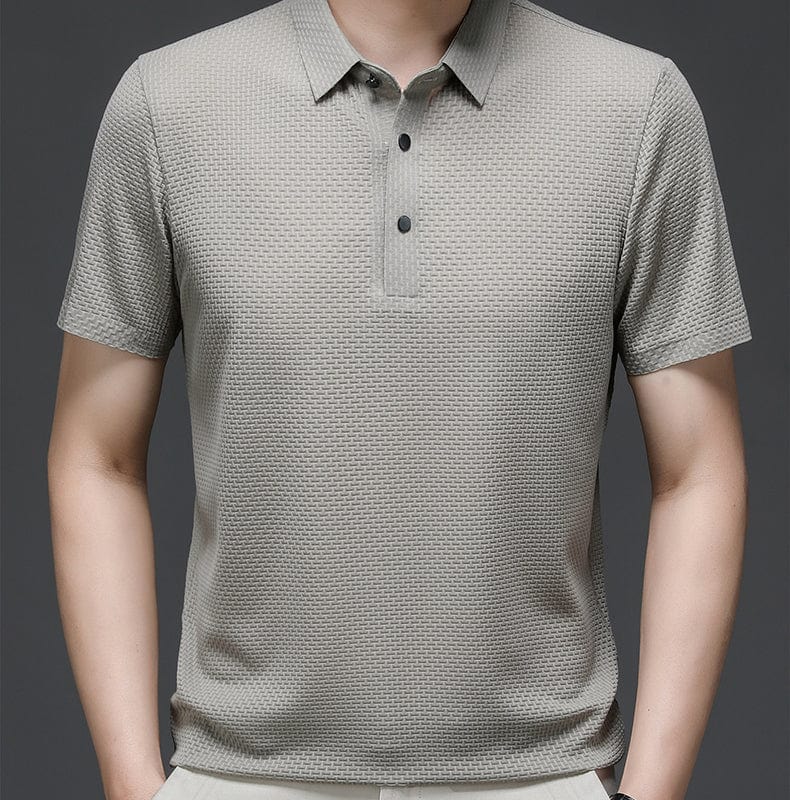 Bracciano Silk Polo Shirt