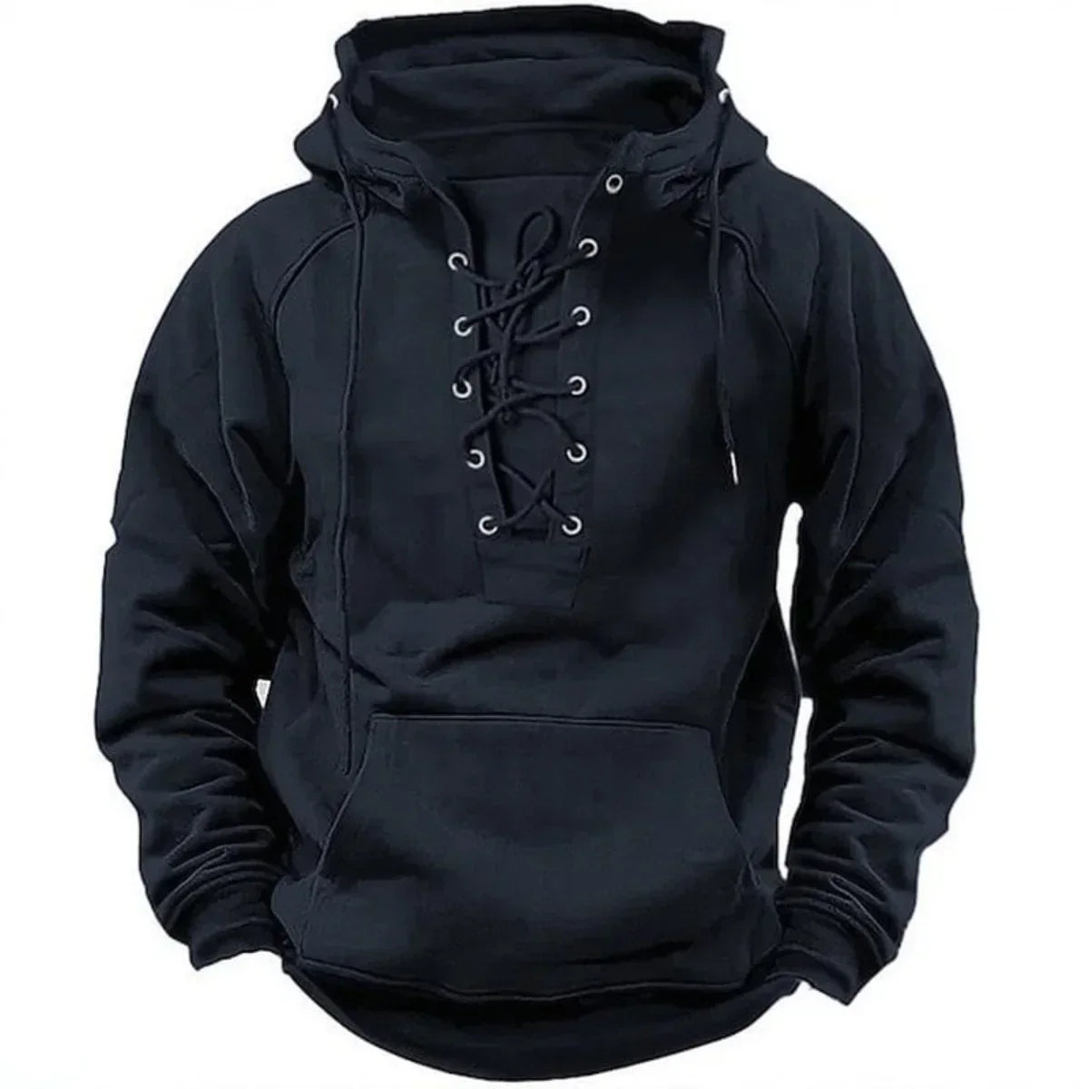 Dawson | Retro Lace-Up Outdoor Hoodie