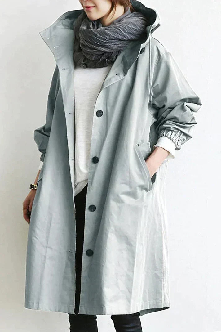 Sadie | Hooded Trench Coat
