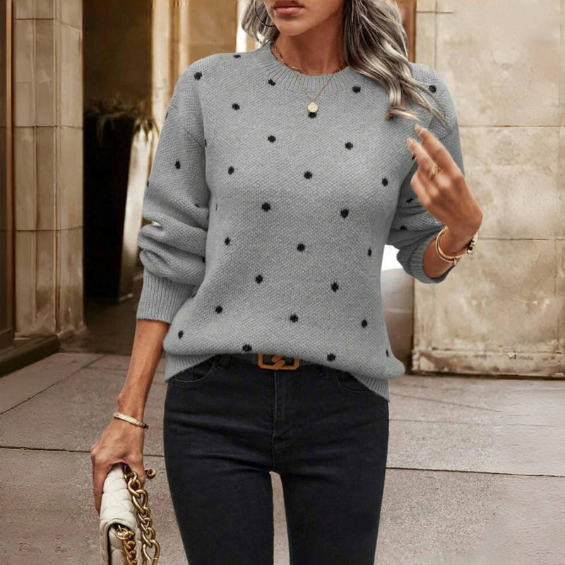 Esmee | Elegant & Classic Dotted Sweater