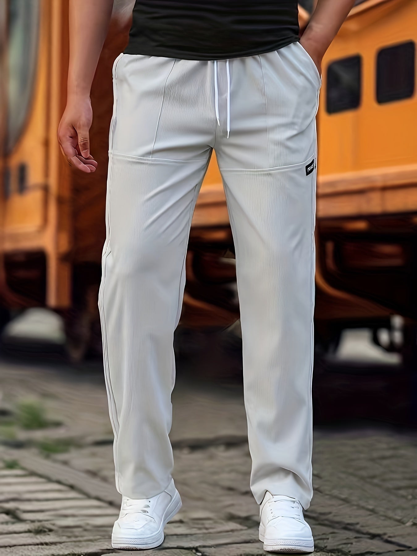 Cole | Relaxed Drawstring Casual Tapered Pants