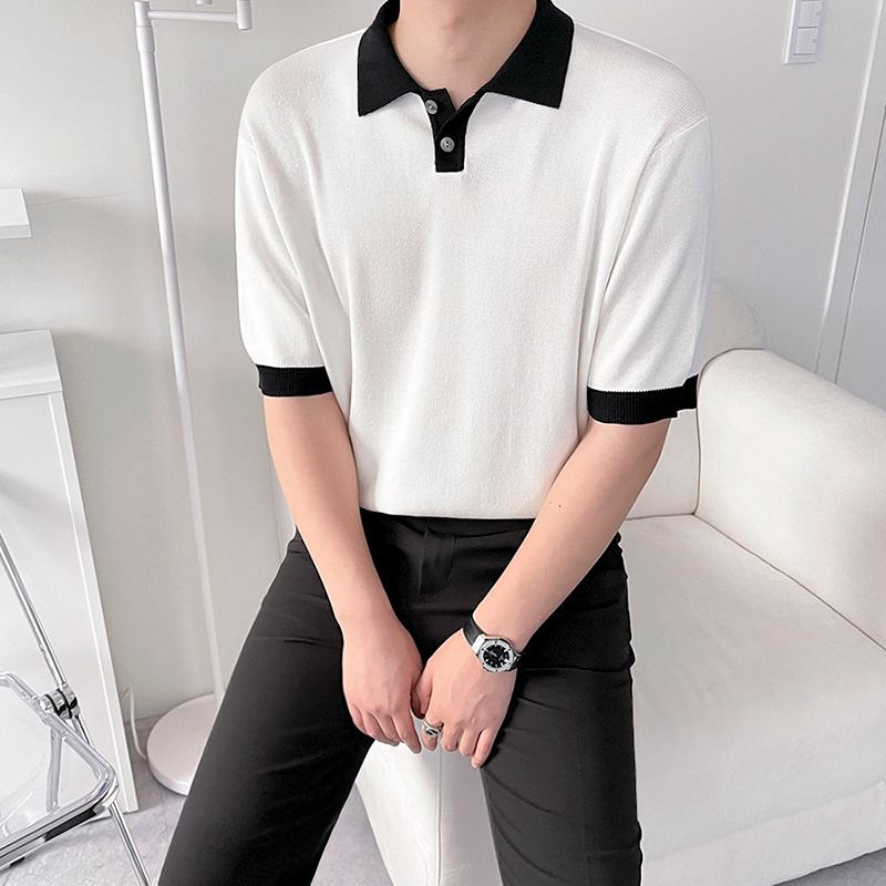 Adam | Men's Polo with Wide Sleeves