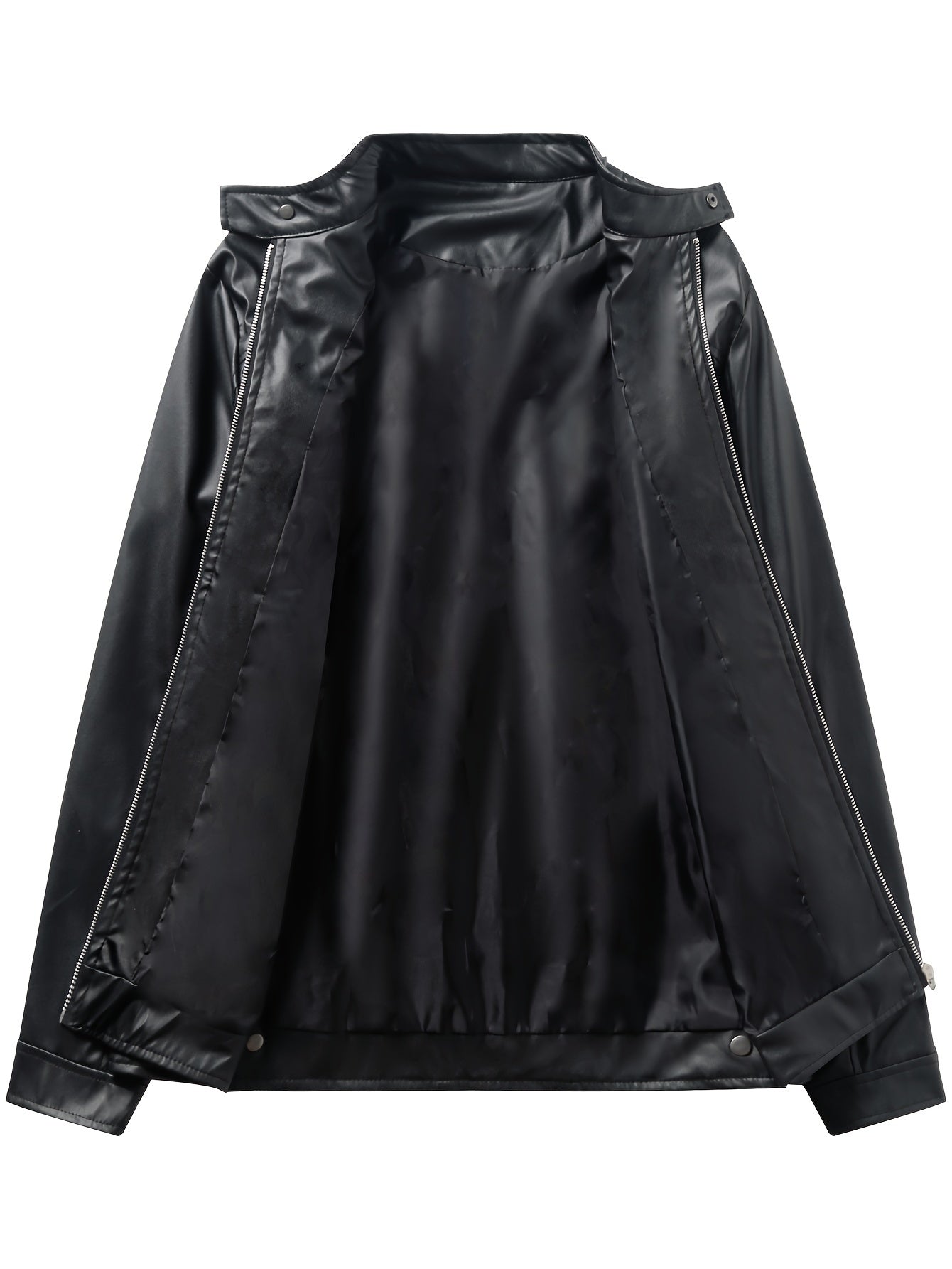 Ethan | Sleek Stand-Collar Moto Jacket