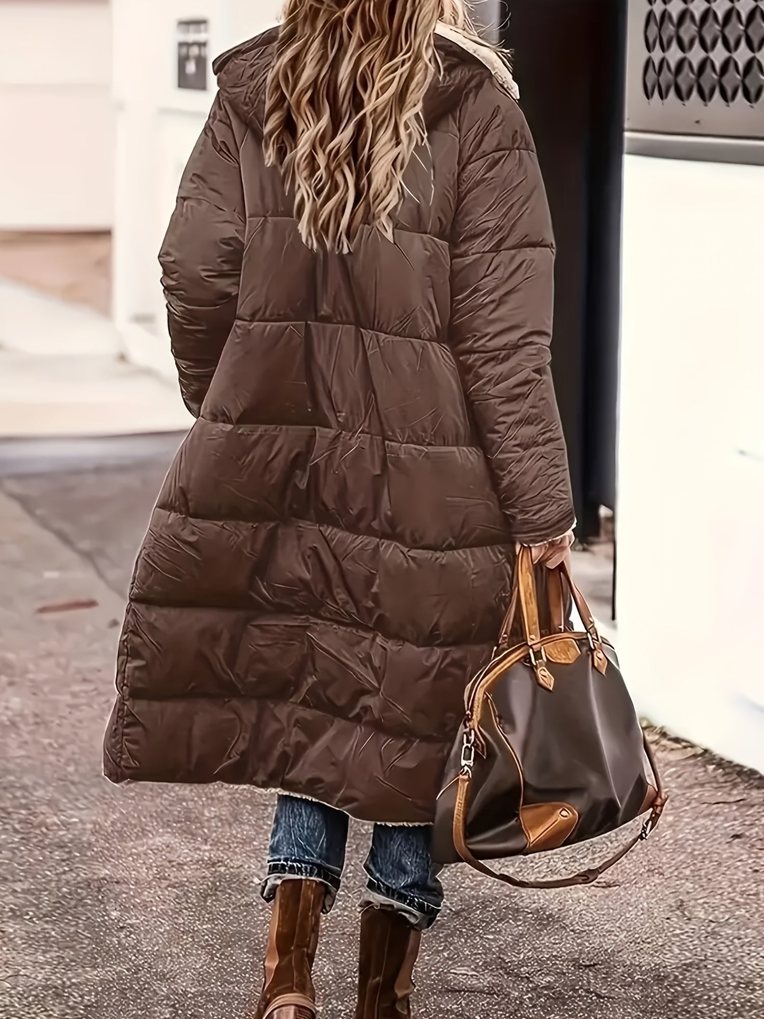 Camille | Long Quilted Winter Coat