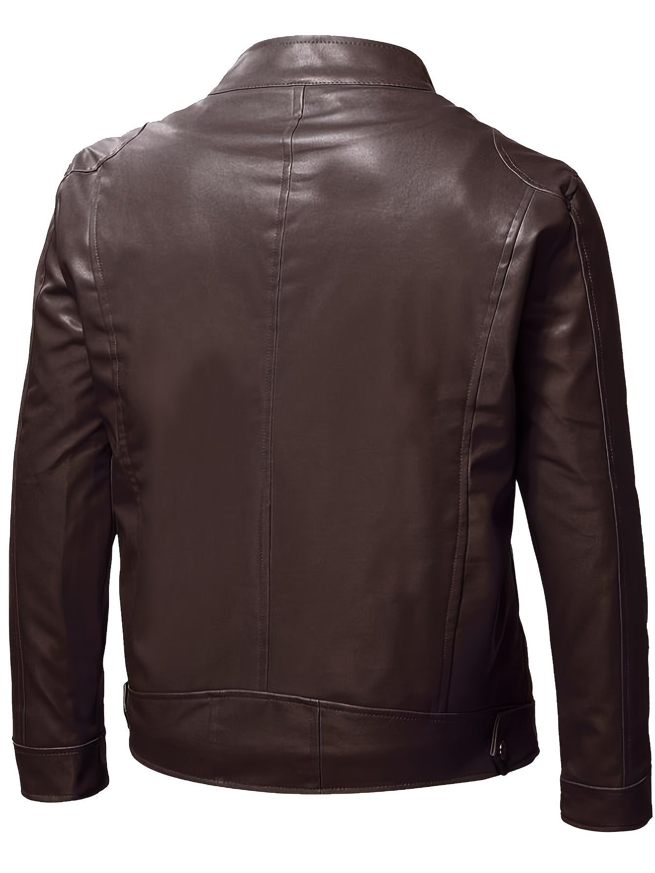 Ethan | Sleek Stand-Collar Moto Jacket