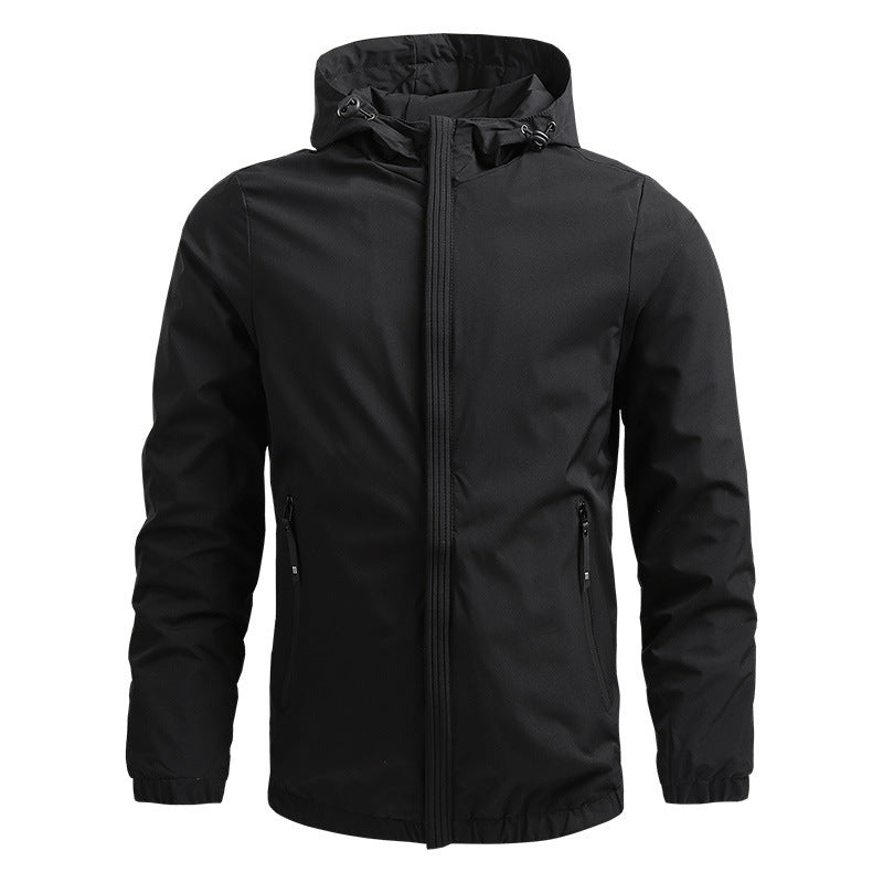 Ethan | Sleek Hooded Performance Jacket