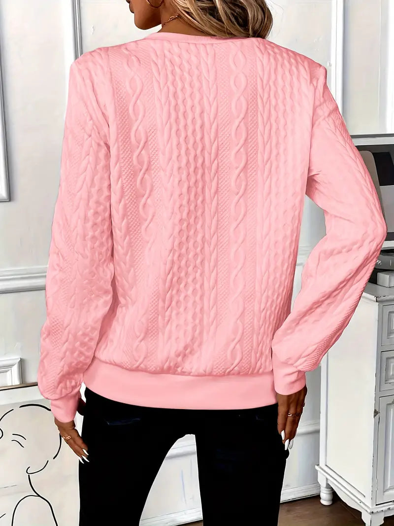 Emy | Elegant Zip-Up Sweater