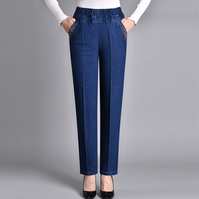 Lena | Tailored Straight-Leg Everyday Pants